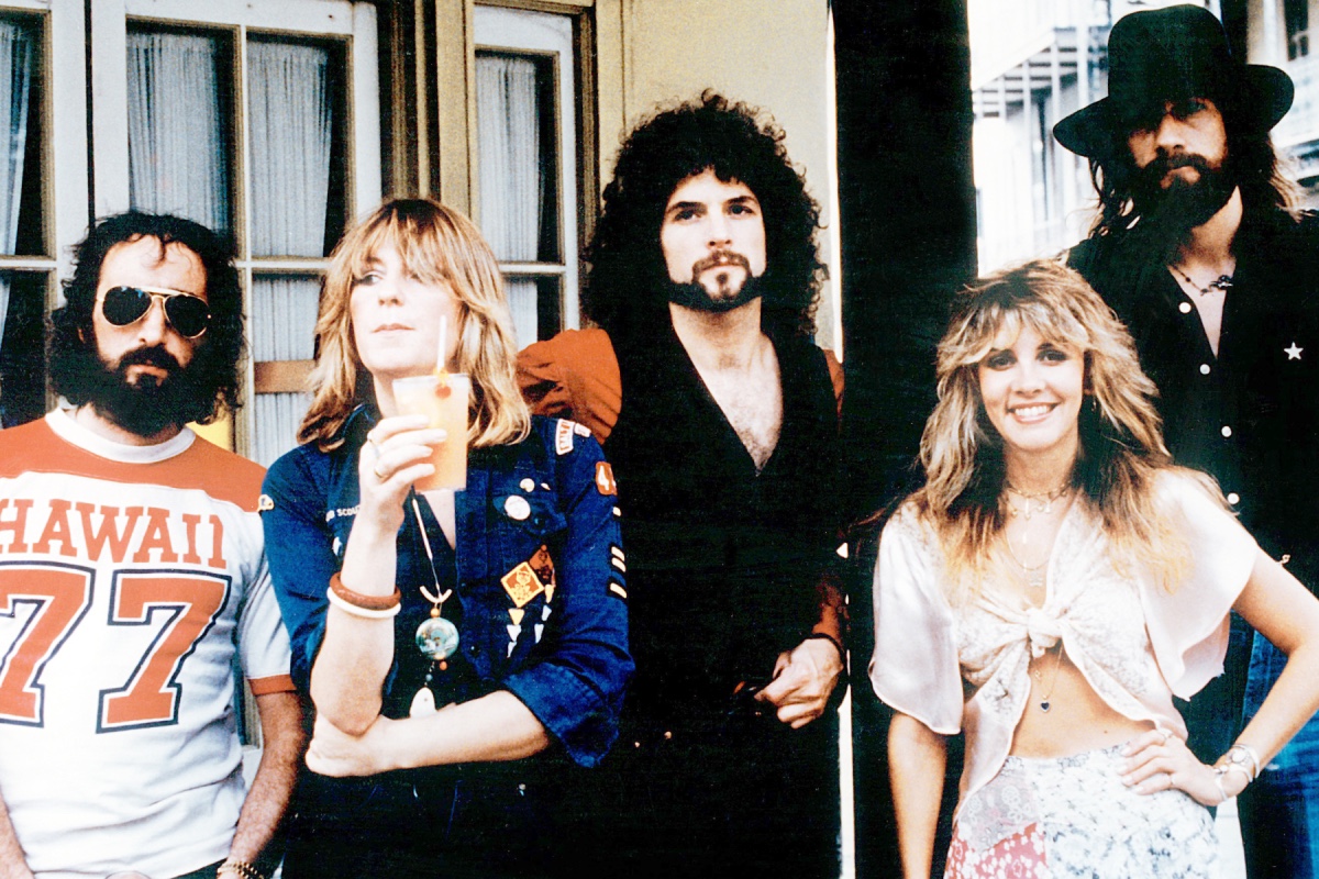 Five original members of Fleetwood Mac band