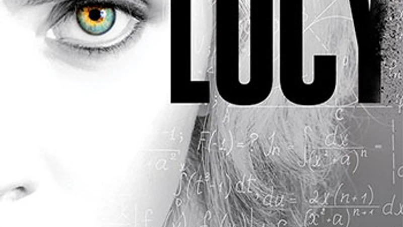 Scarlett Johannson in Lucy movie banner