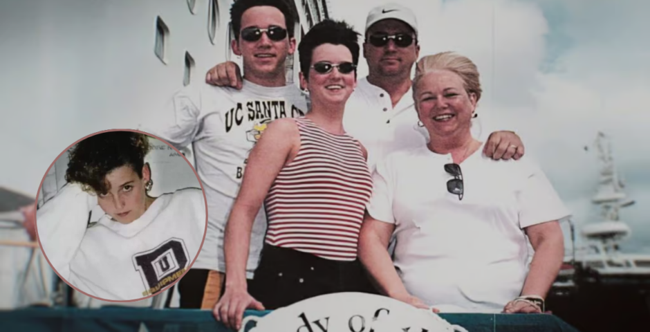 Amy Bradley Disappearance showing her and her family on the ship she vanished from